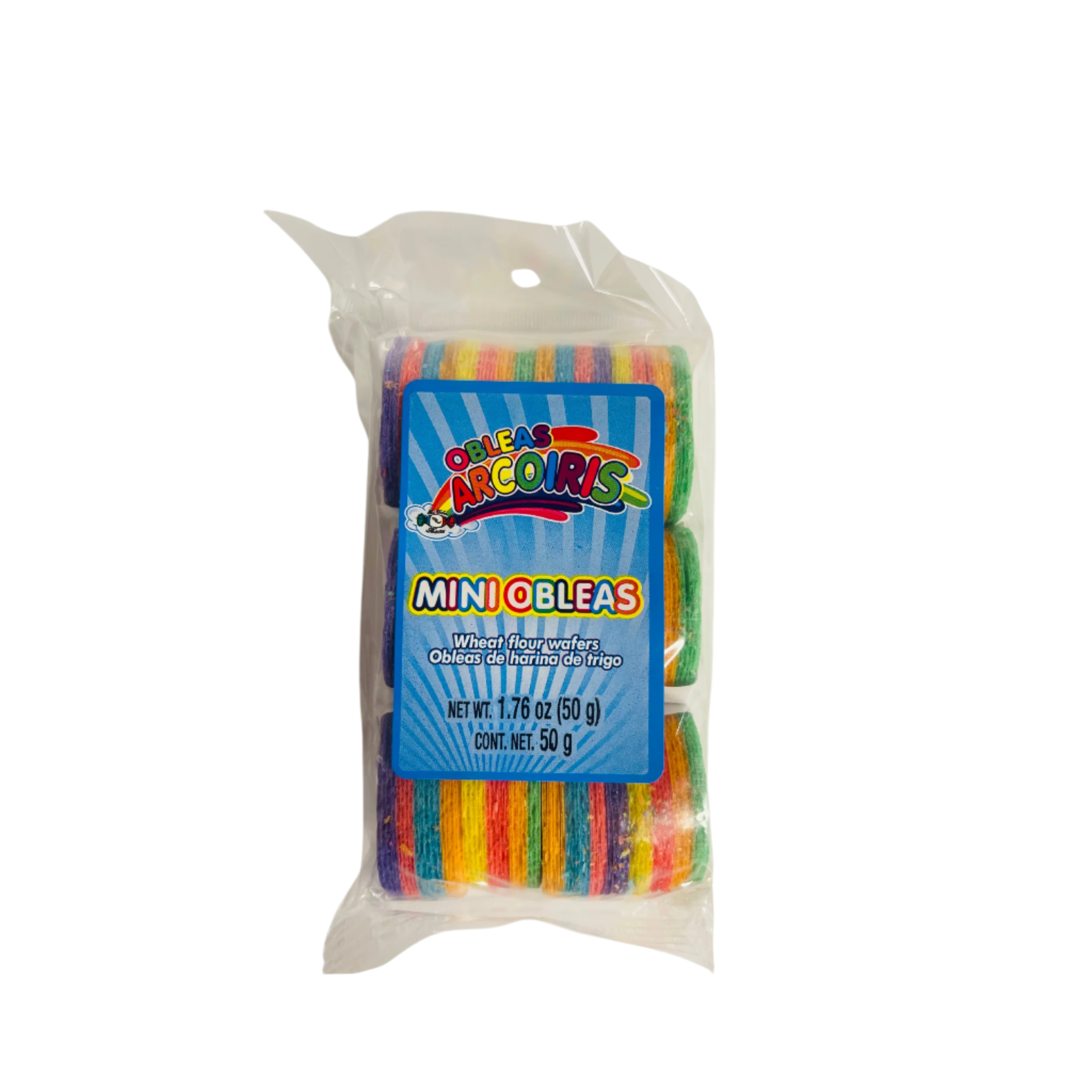 wheat flour wafer rainbow 