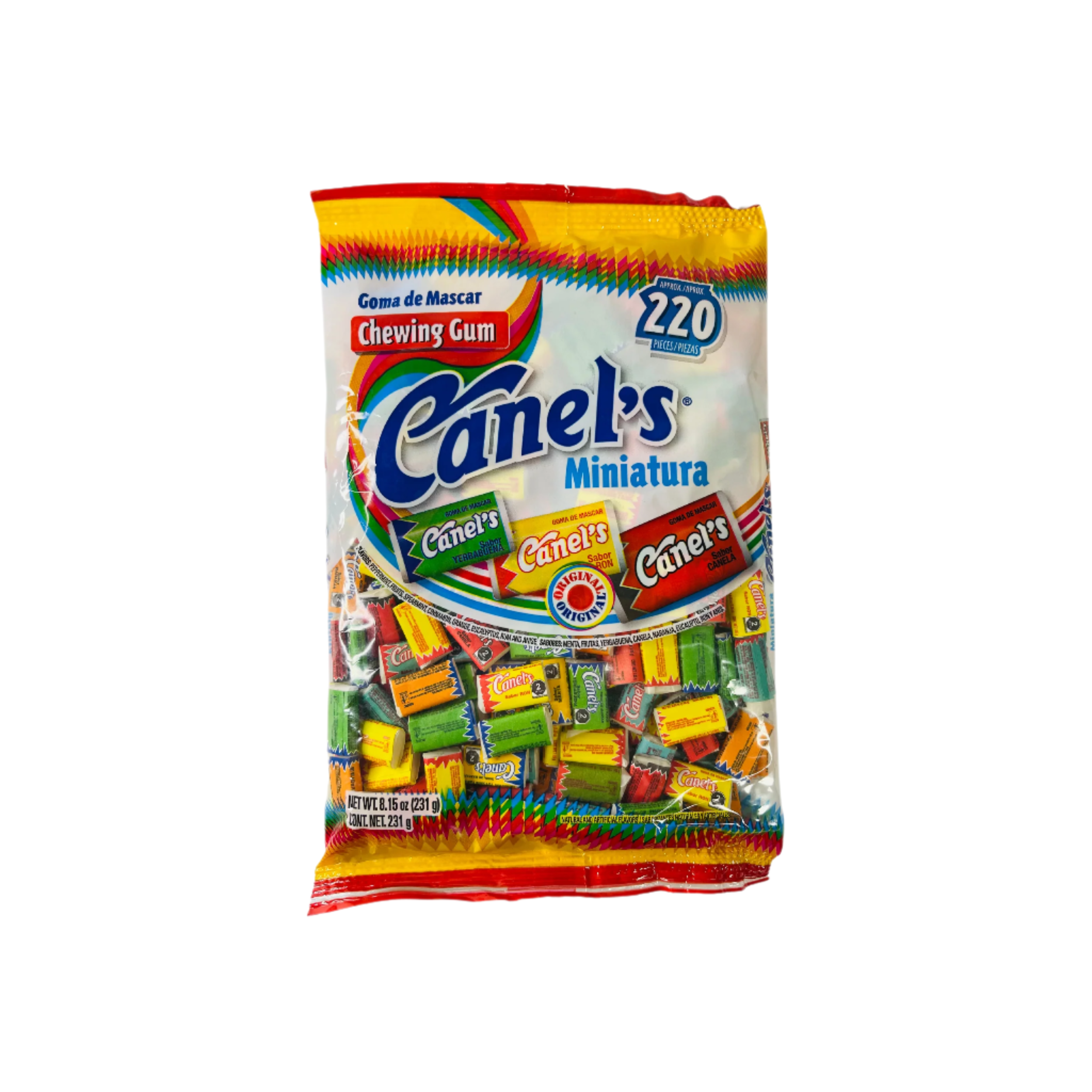 mini canels chewing gum 220 pack