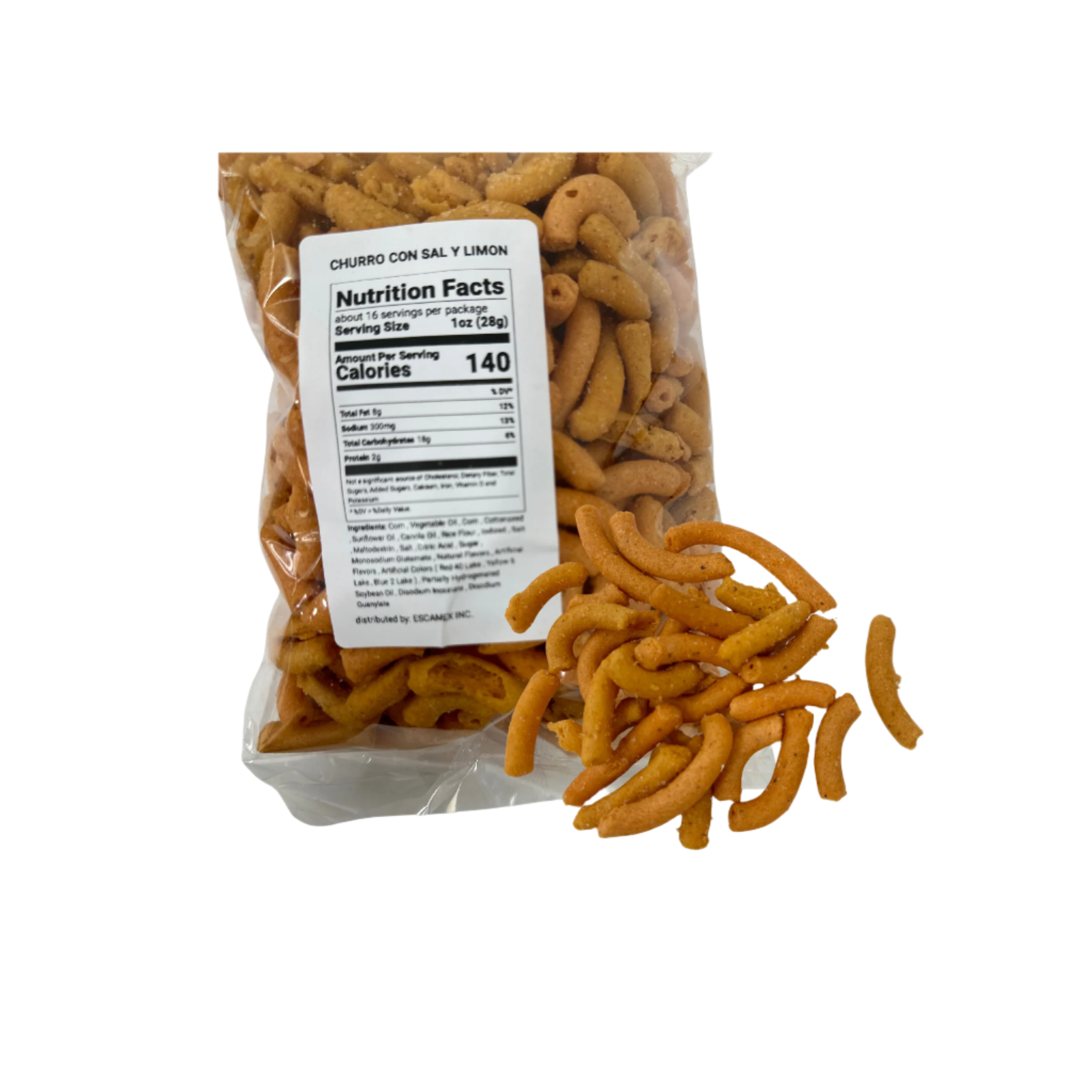 CHurro with salt and lemon 1 pound bag