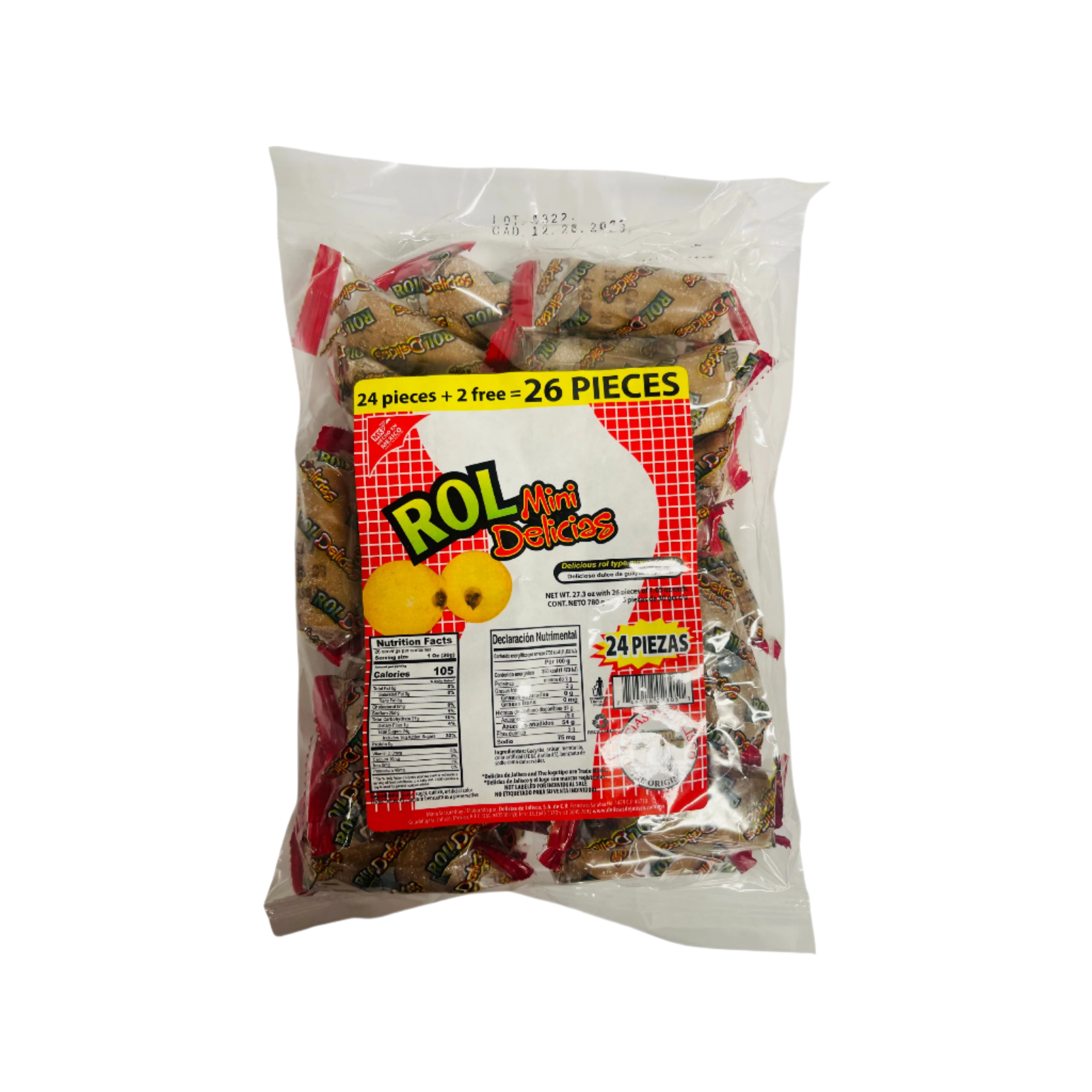 guava candy 26 pieces 