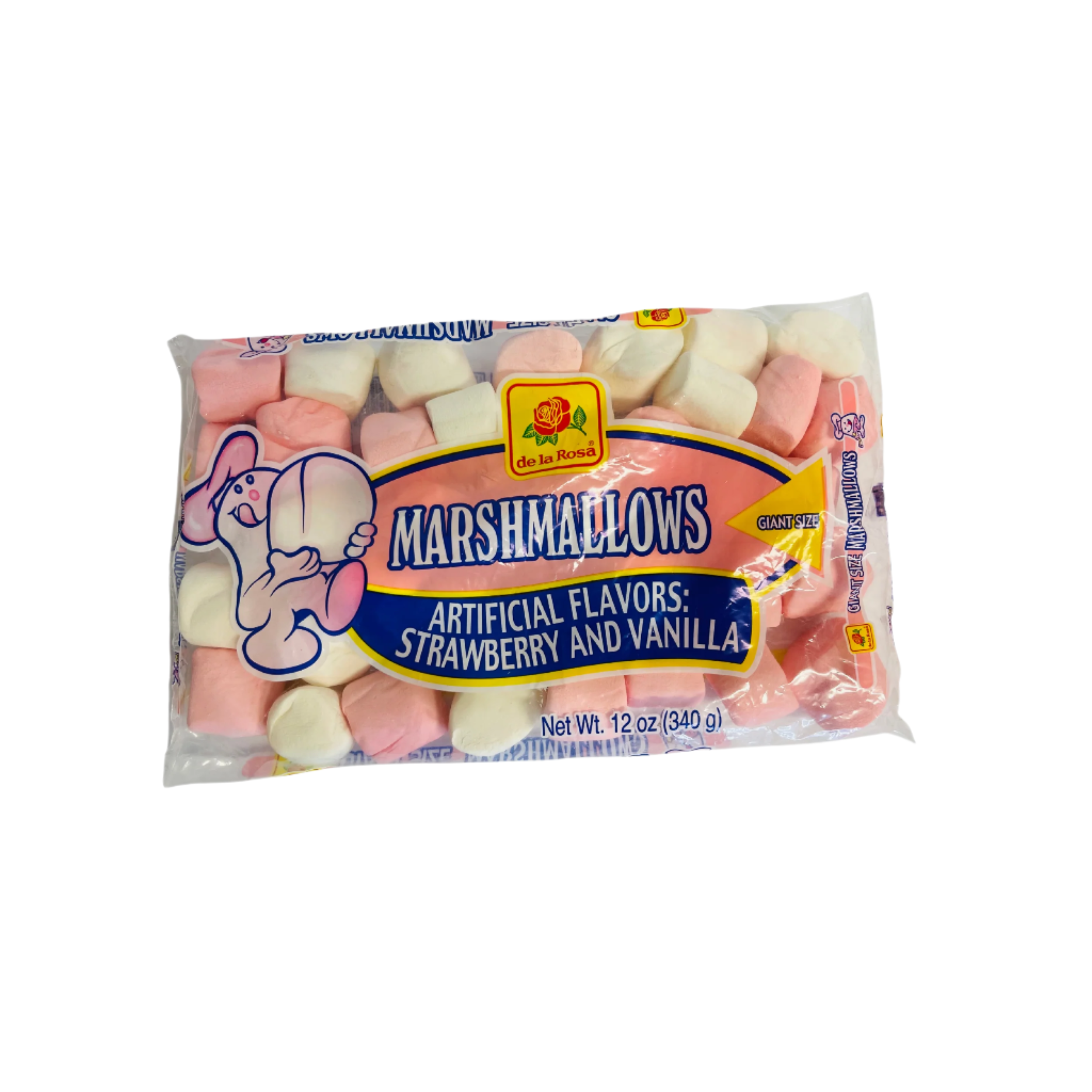 jumbo marshmallows strawberry and vanilla flavor 
