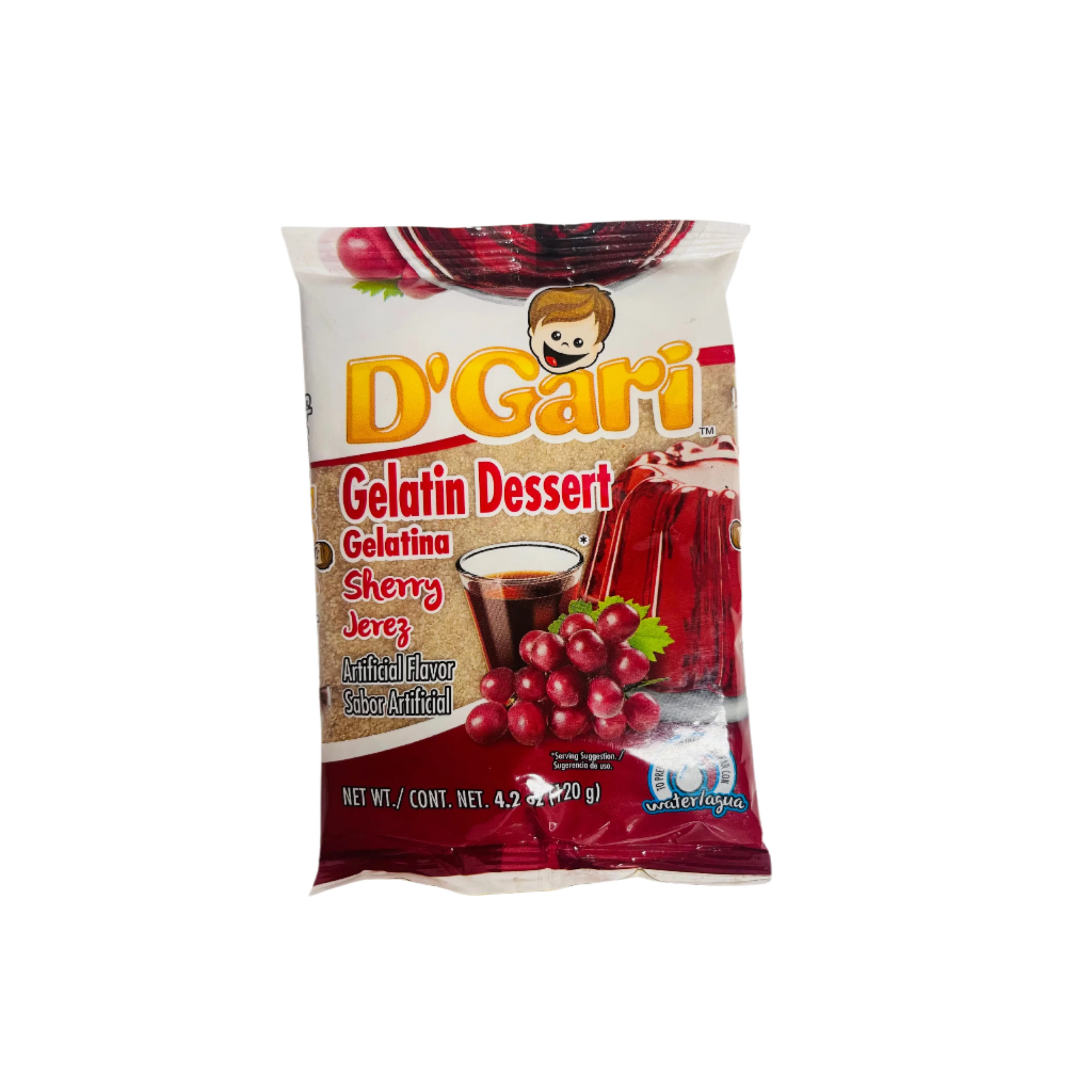 JEREZ/ sherry gelatin mix