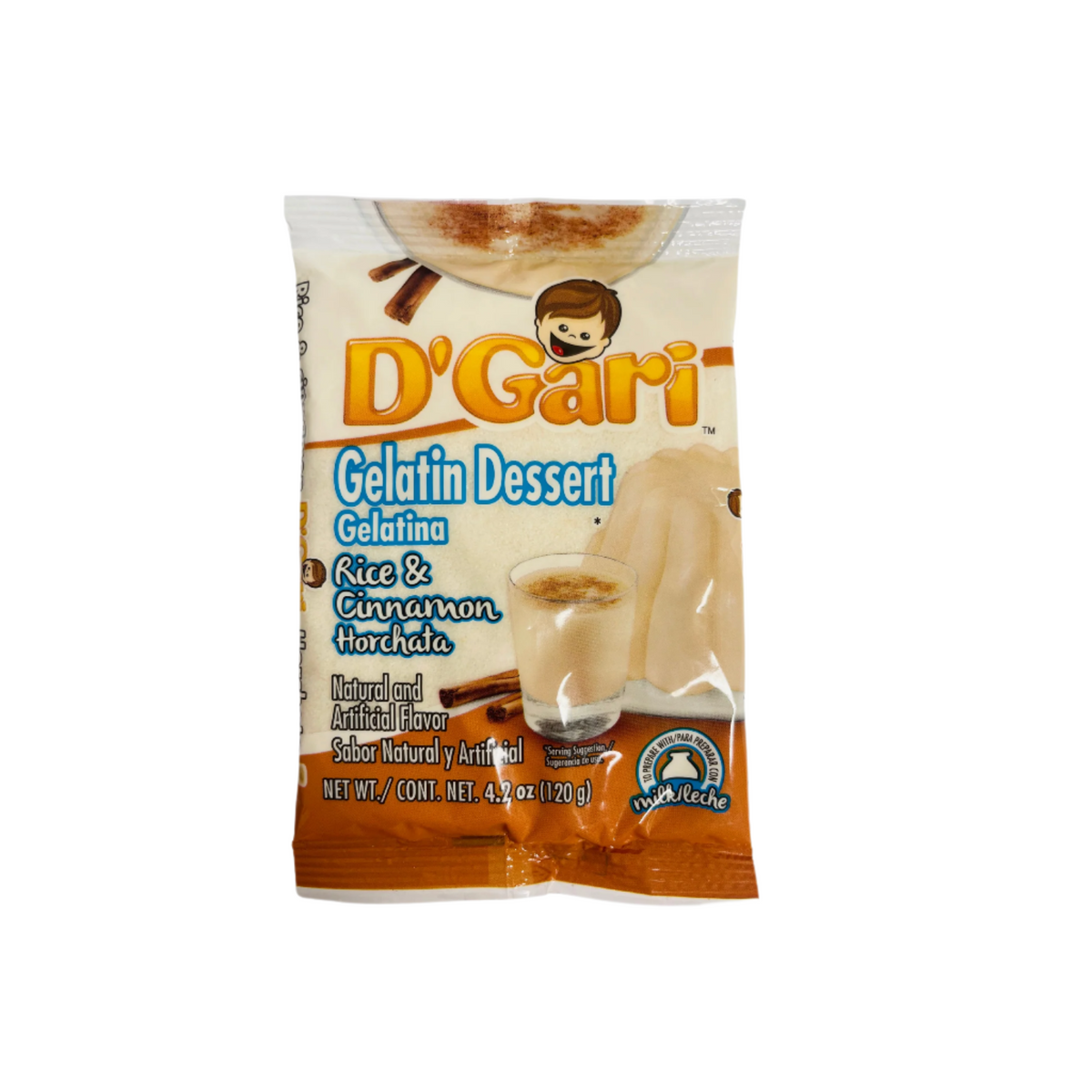 D'Gari Horchata Gelatin | Mexican Horchata Dessert | Escamex