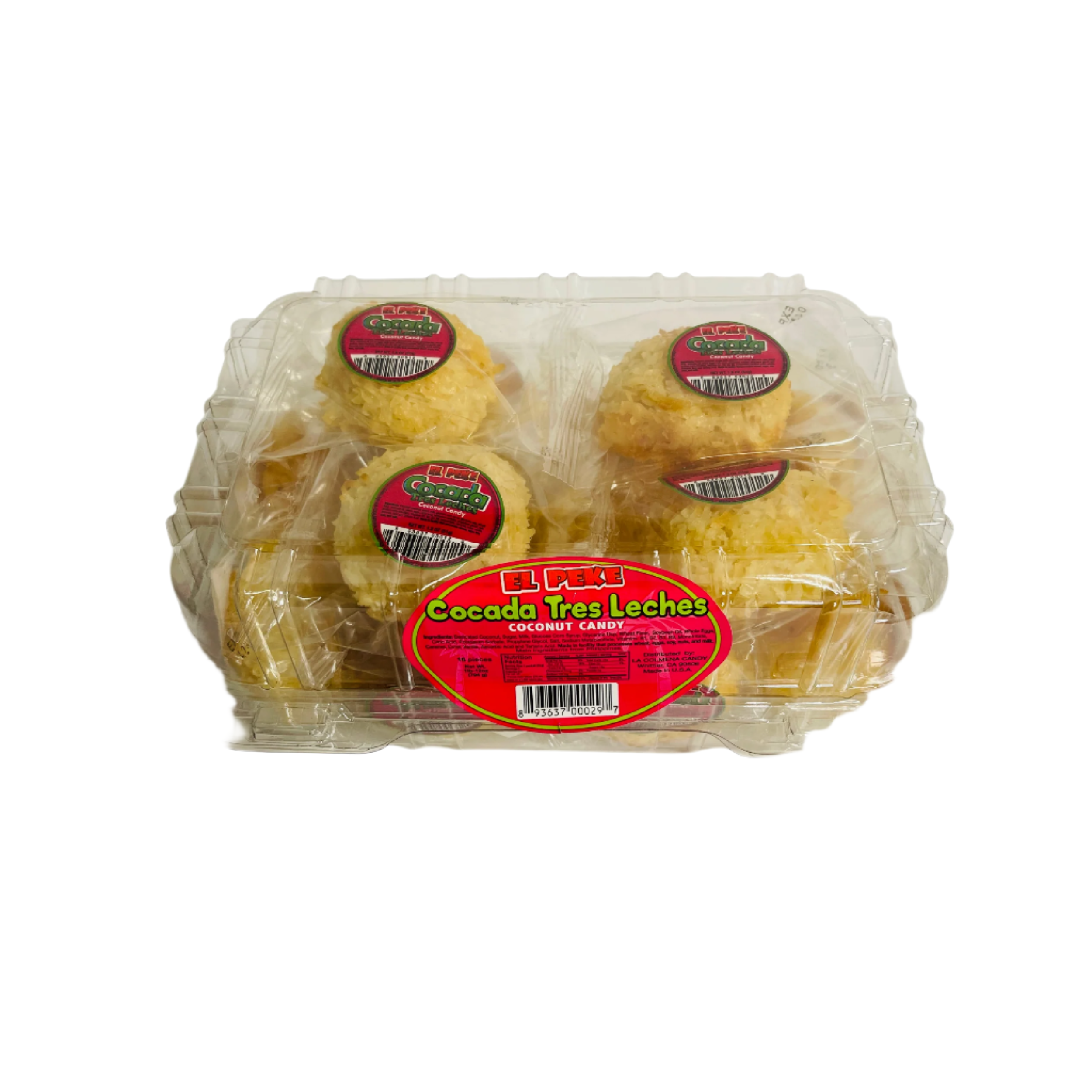 cocada tres leches coconut candy