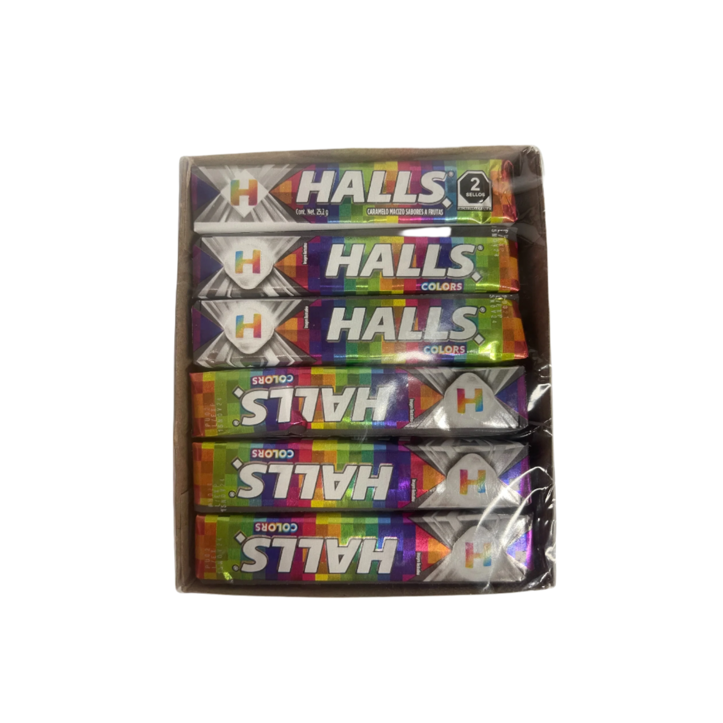 HALLS COLORS breath mints
