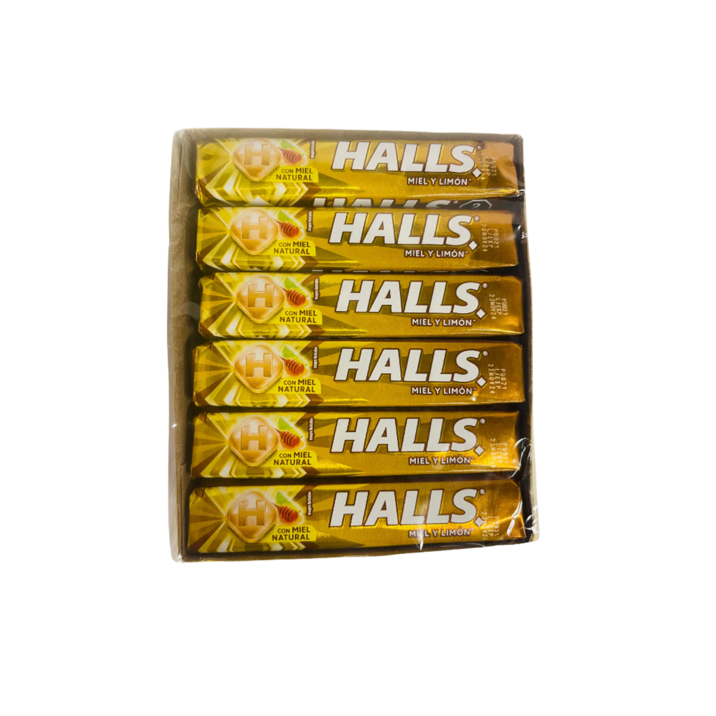 HALLS HONEY AND LIMON 