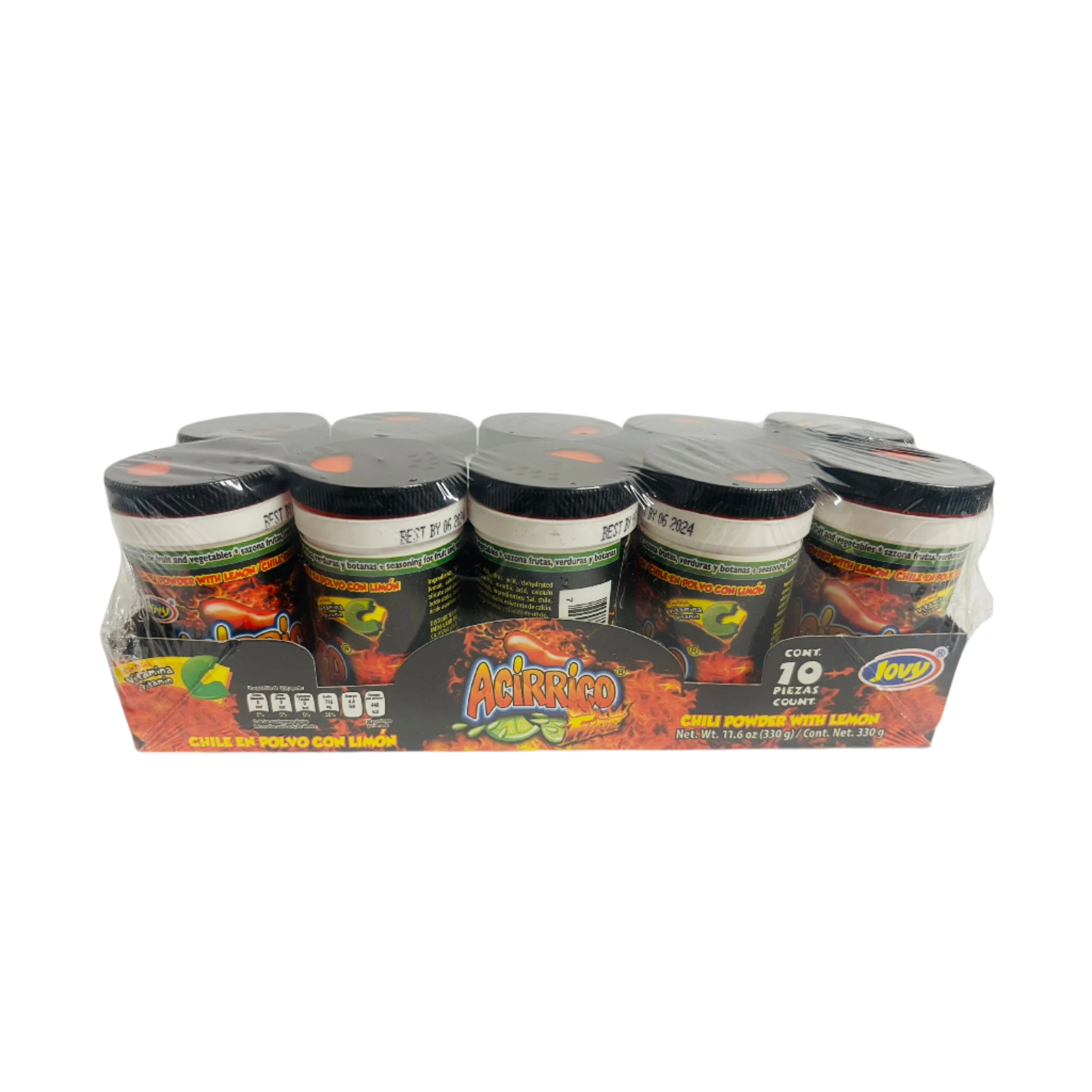 chili powder with lemon candy