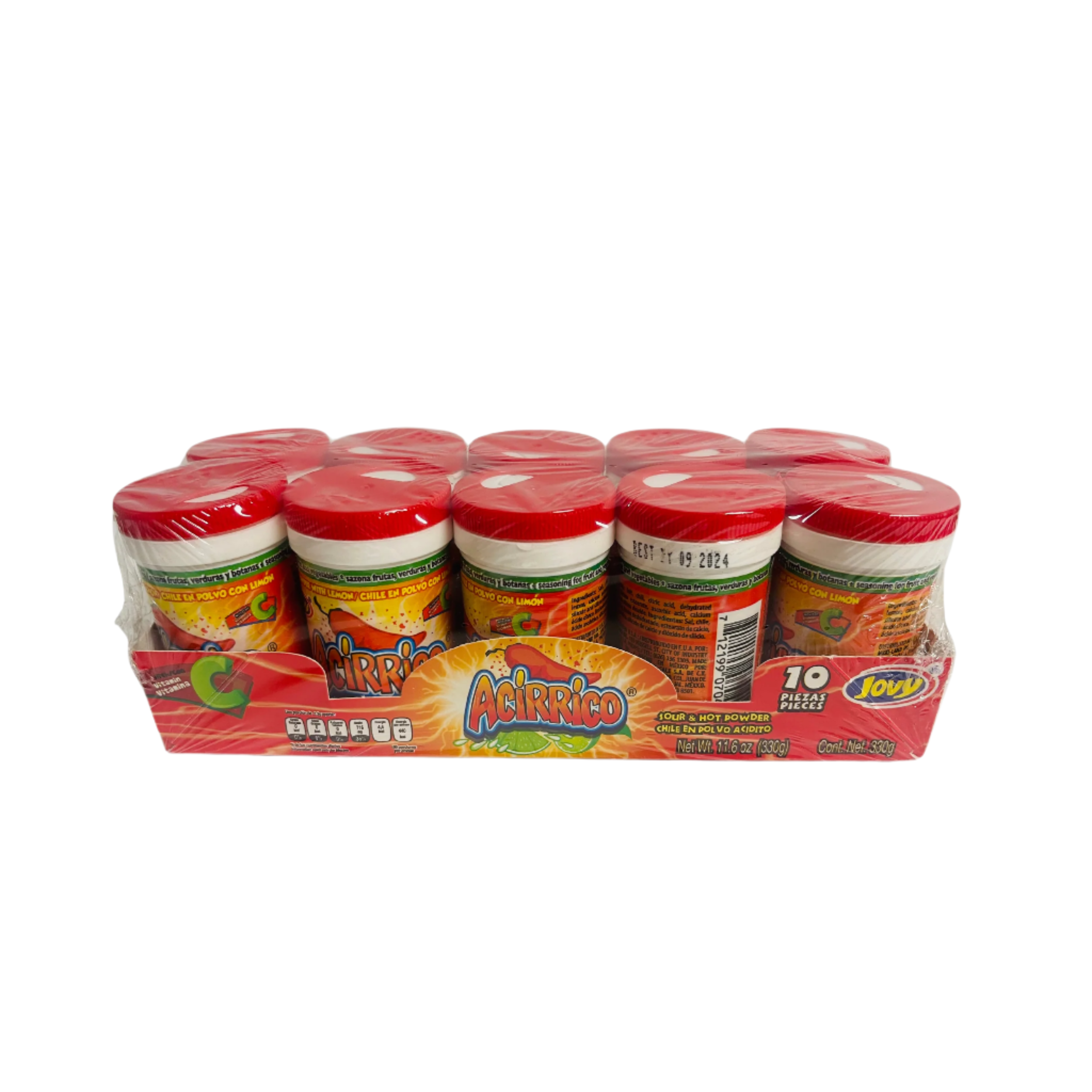 sour and hot candy powder