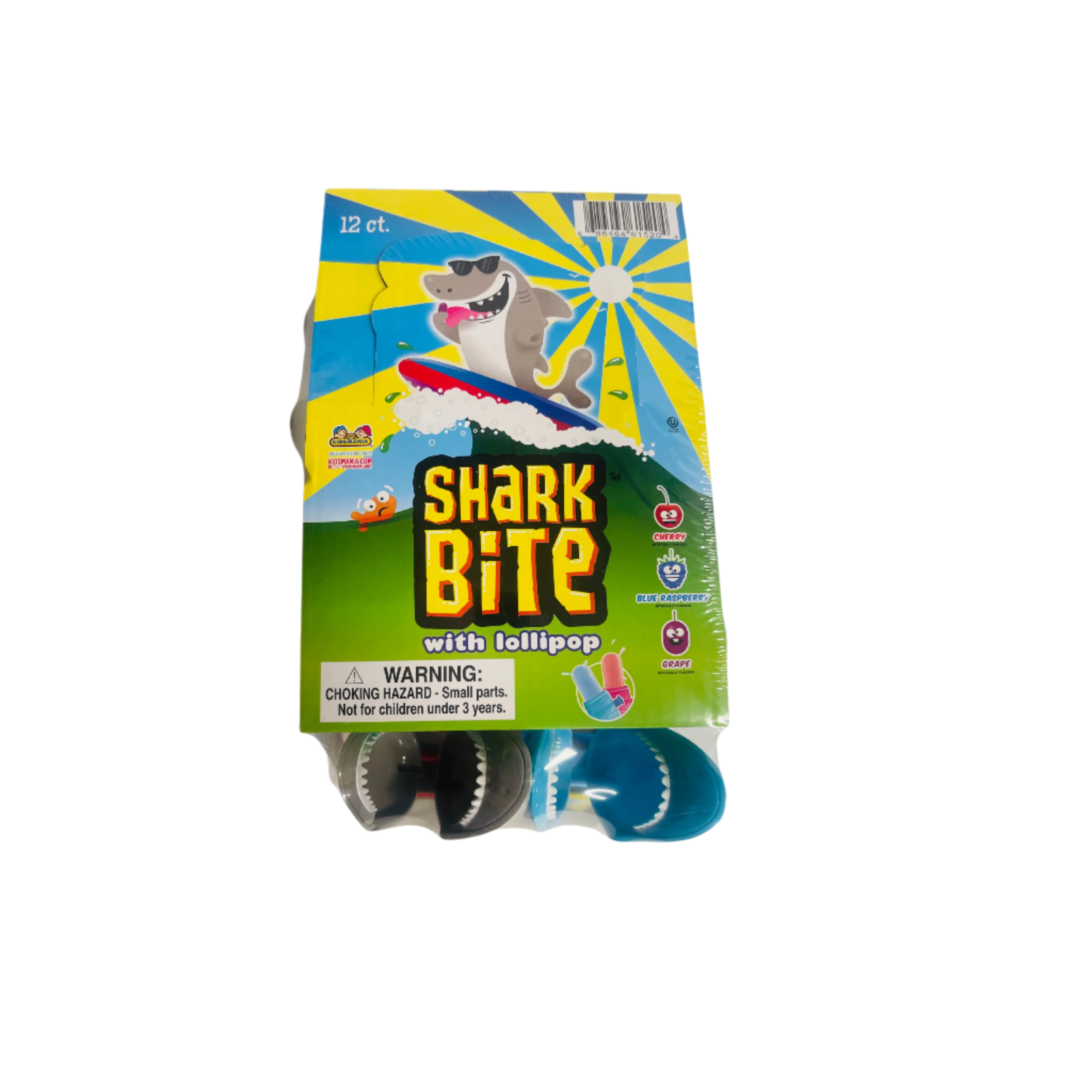 Kids Mania shark toy candy with lollipop