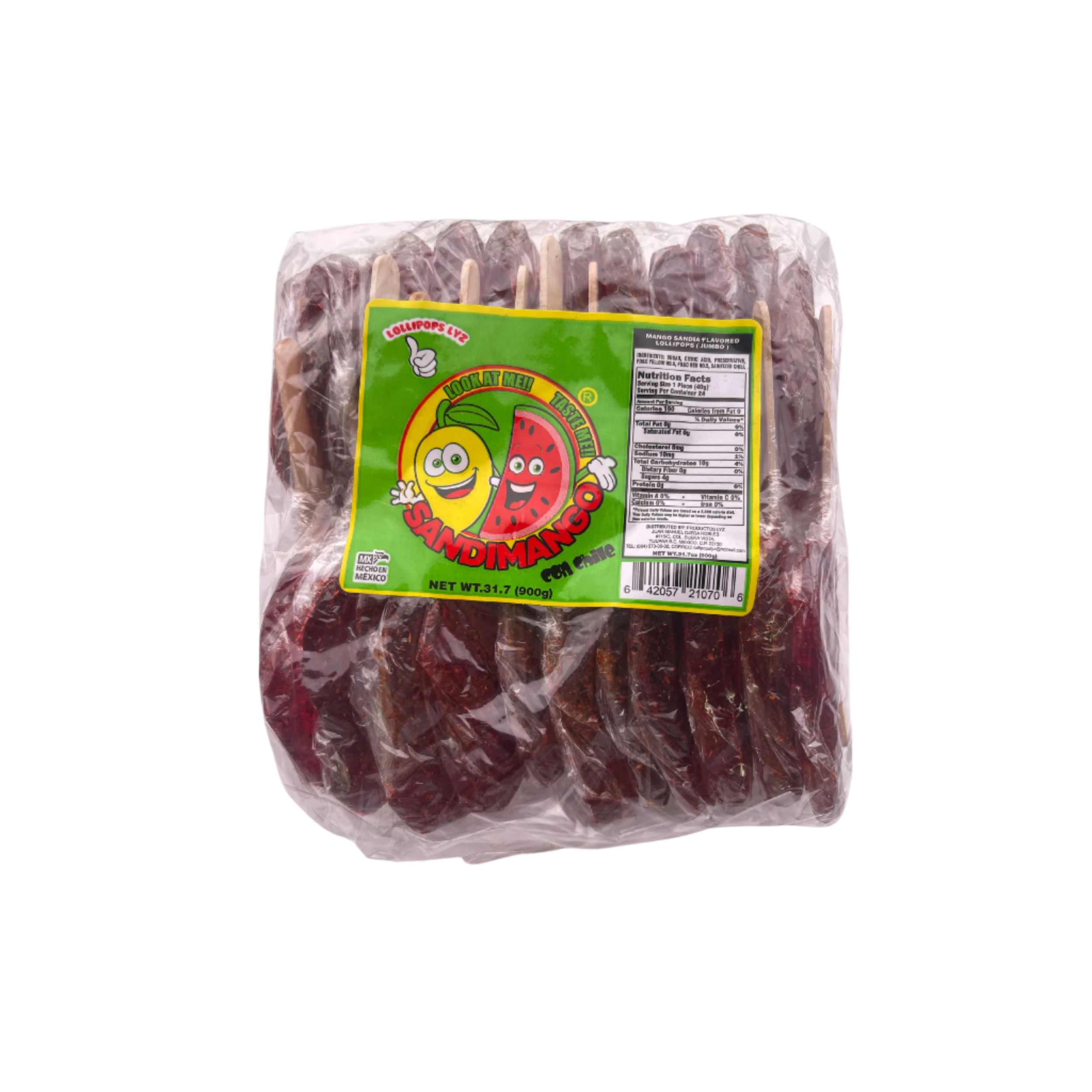 LOLLIPOP LYZ SANDIMANGO CON CHILE