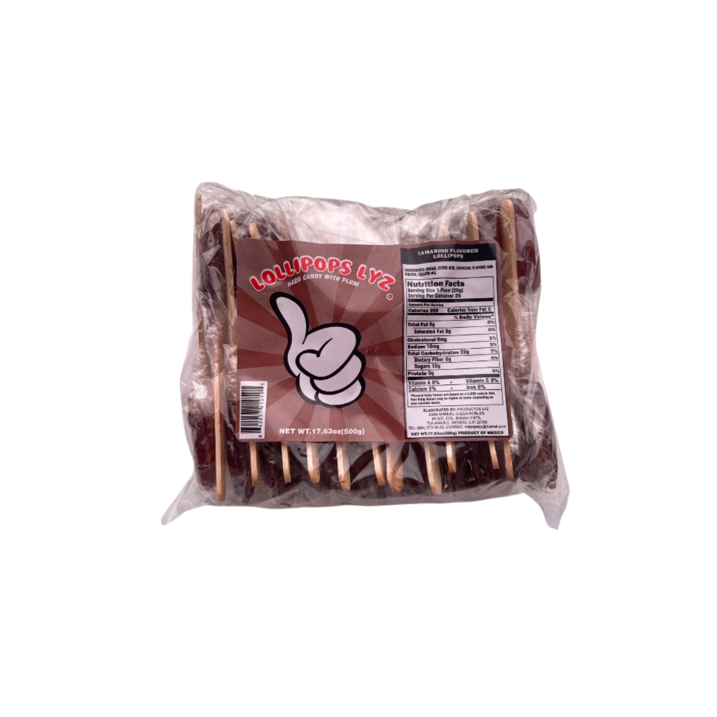 LOLLIPOP LYZ TAMARIND lollipop