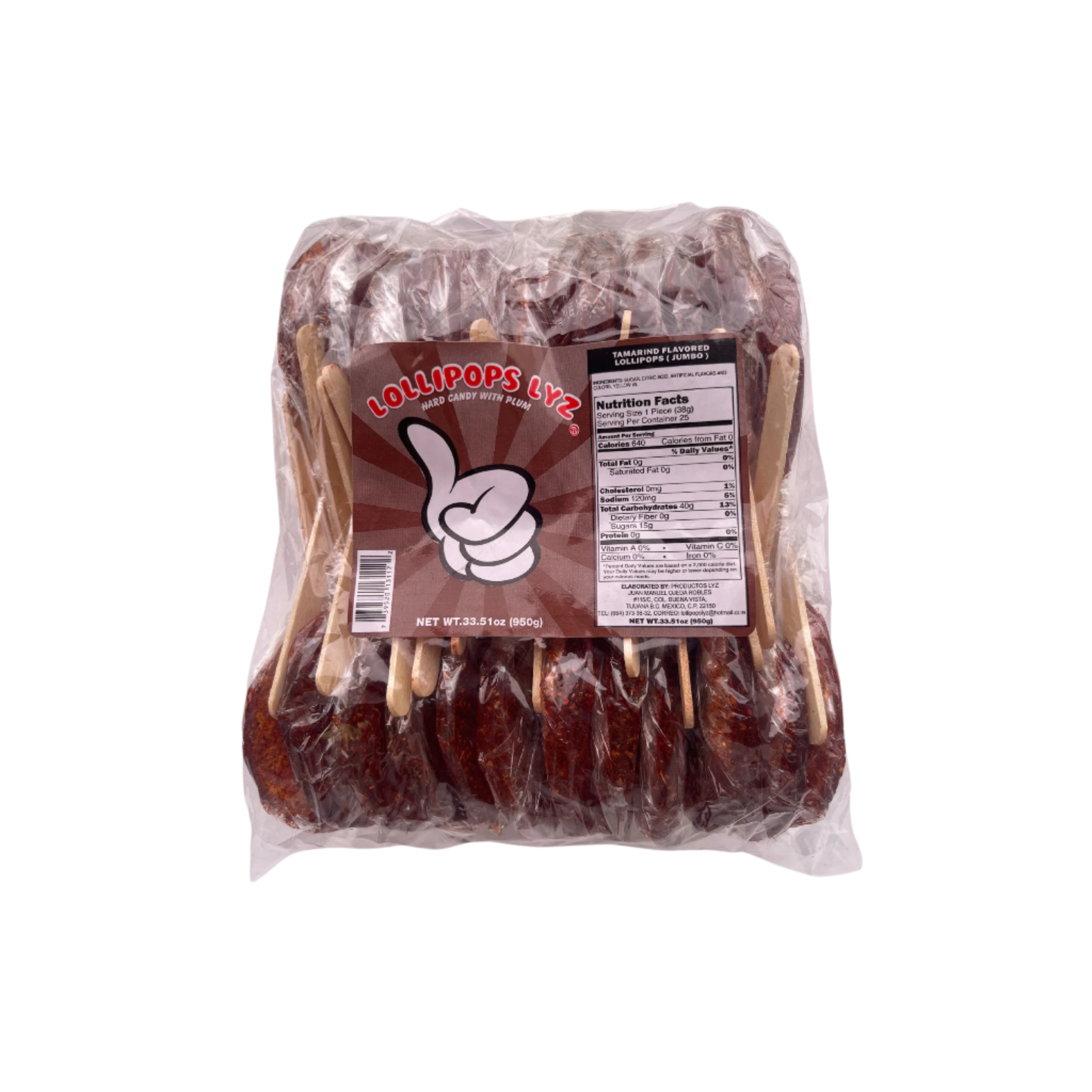 LOLLIPOP LYZ plum lollipop large 