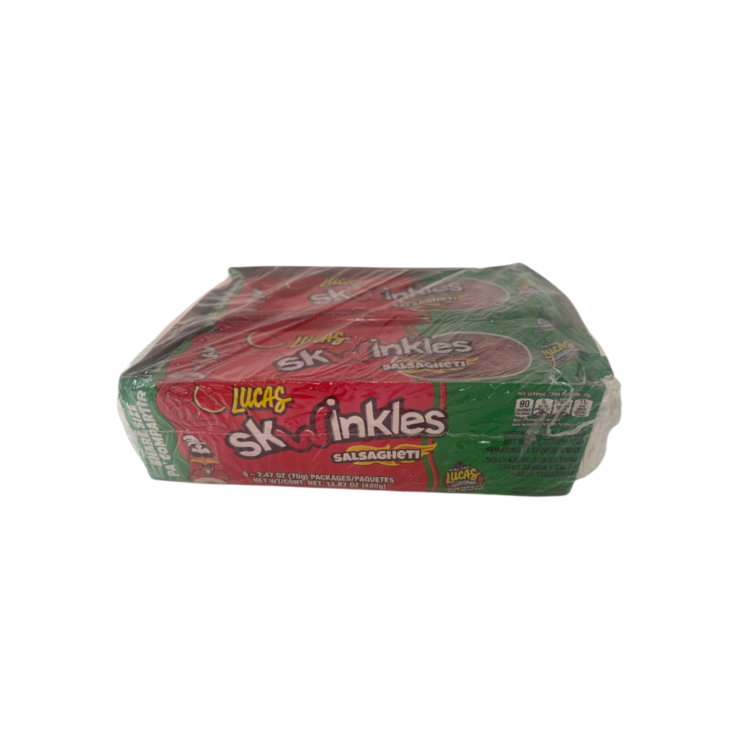 Lucas skwinkles salsagheti watermelon flavor