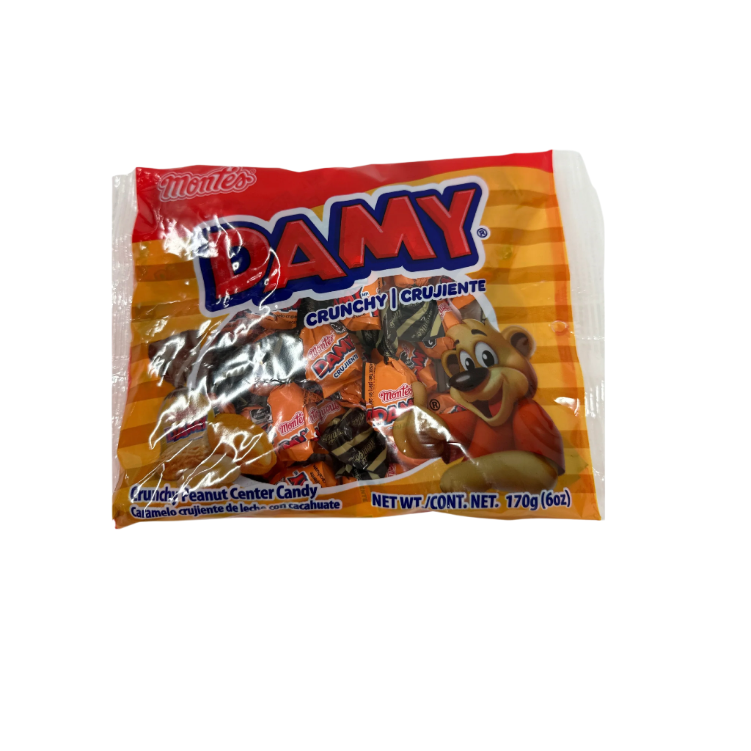 Crunchy Milk Caramel with Peanuts with a soft sweet center