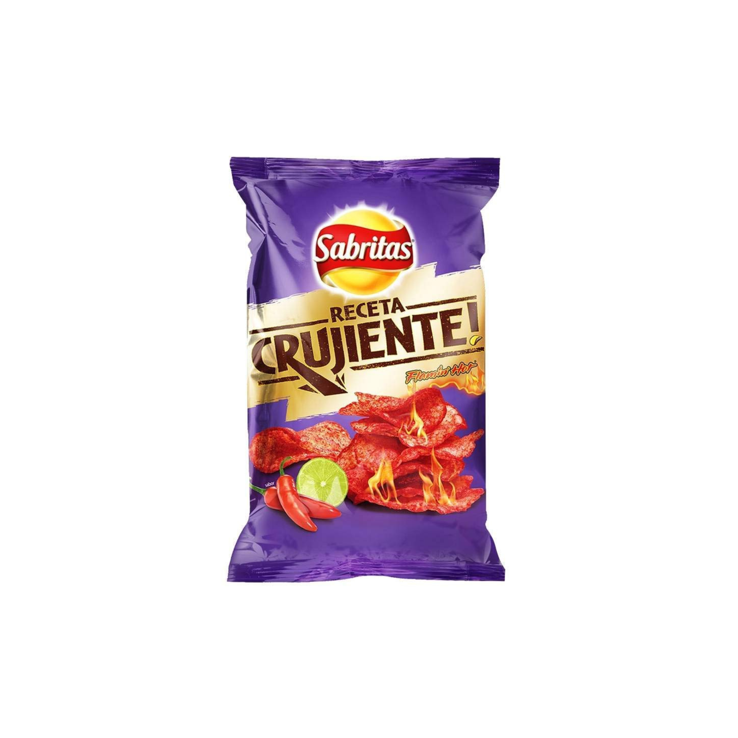 Sabritas Mexicana Receta Crujiente Flaming hot