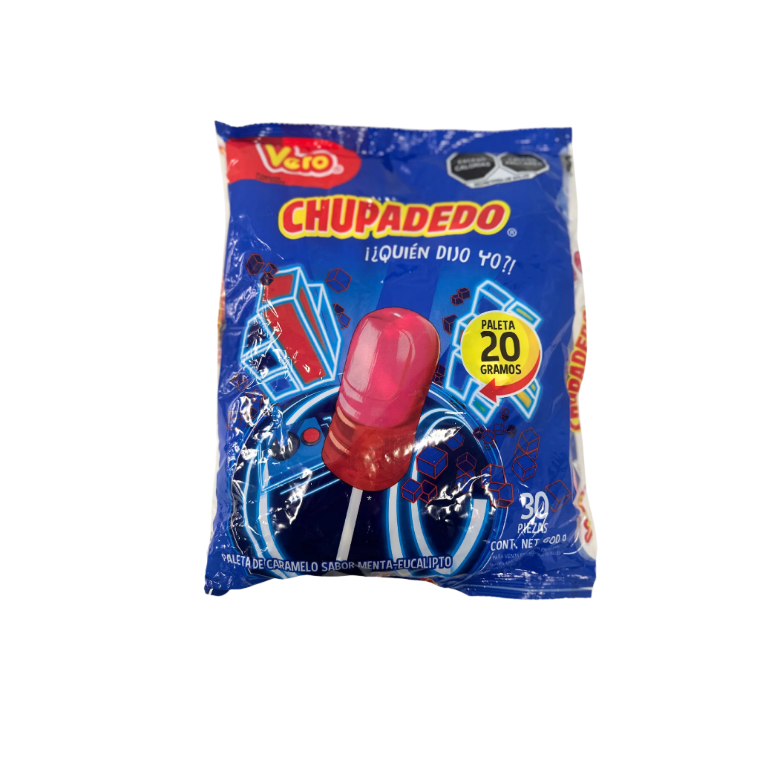 Vero chupadedo lollipop 30 pieces 