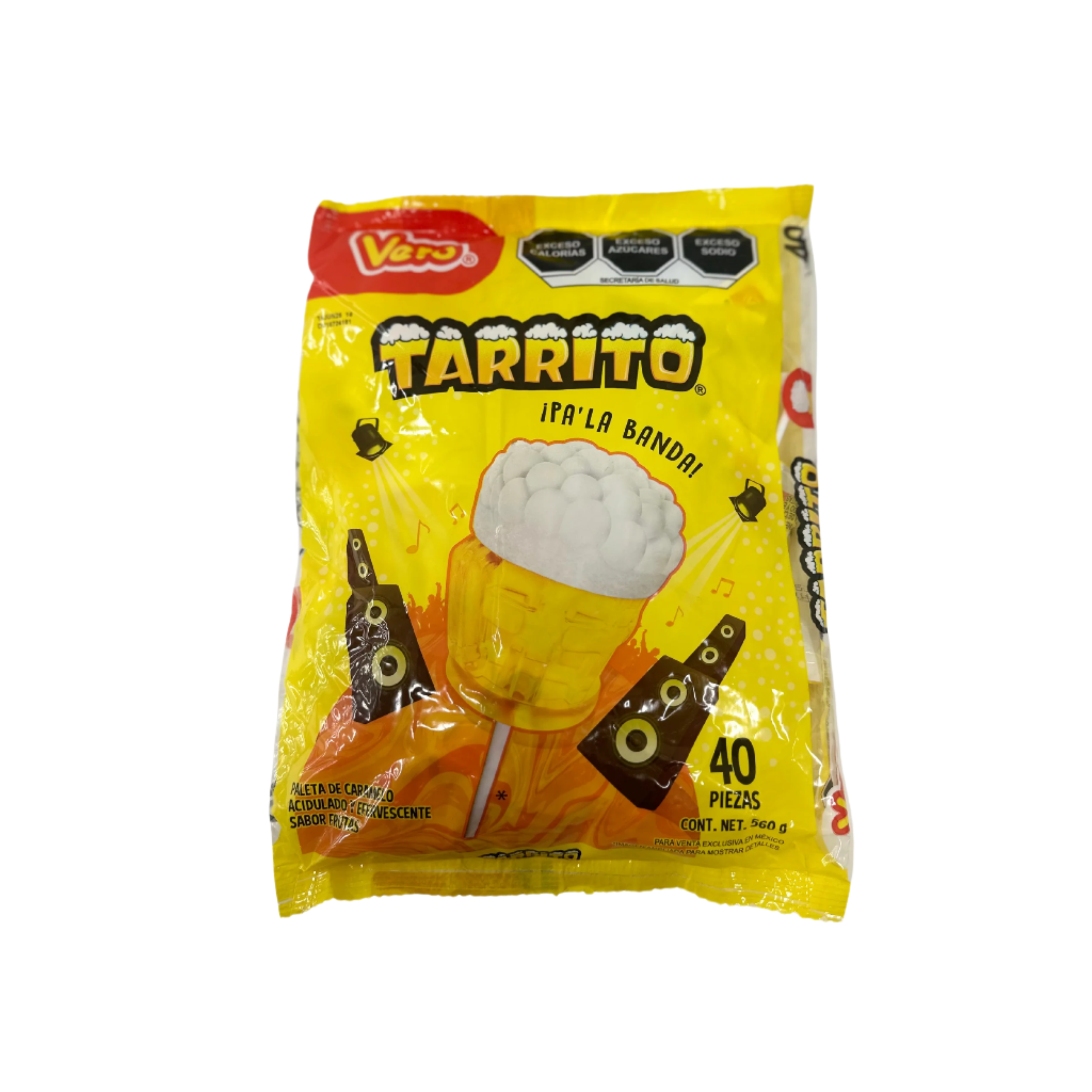 Vero tarrito lollipop 40 pieces 