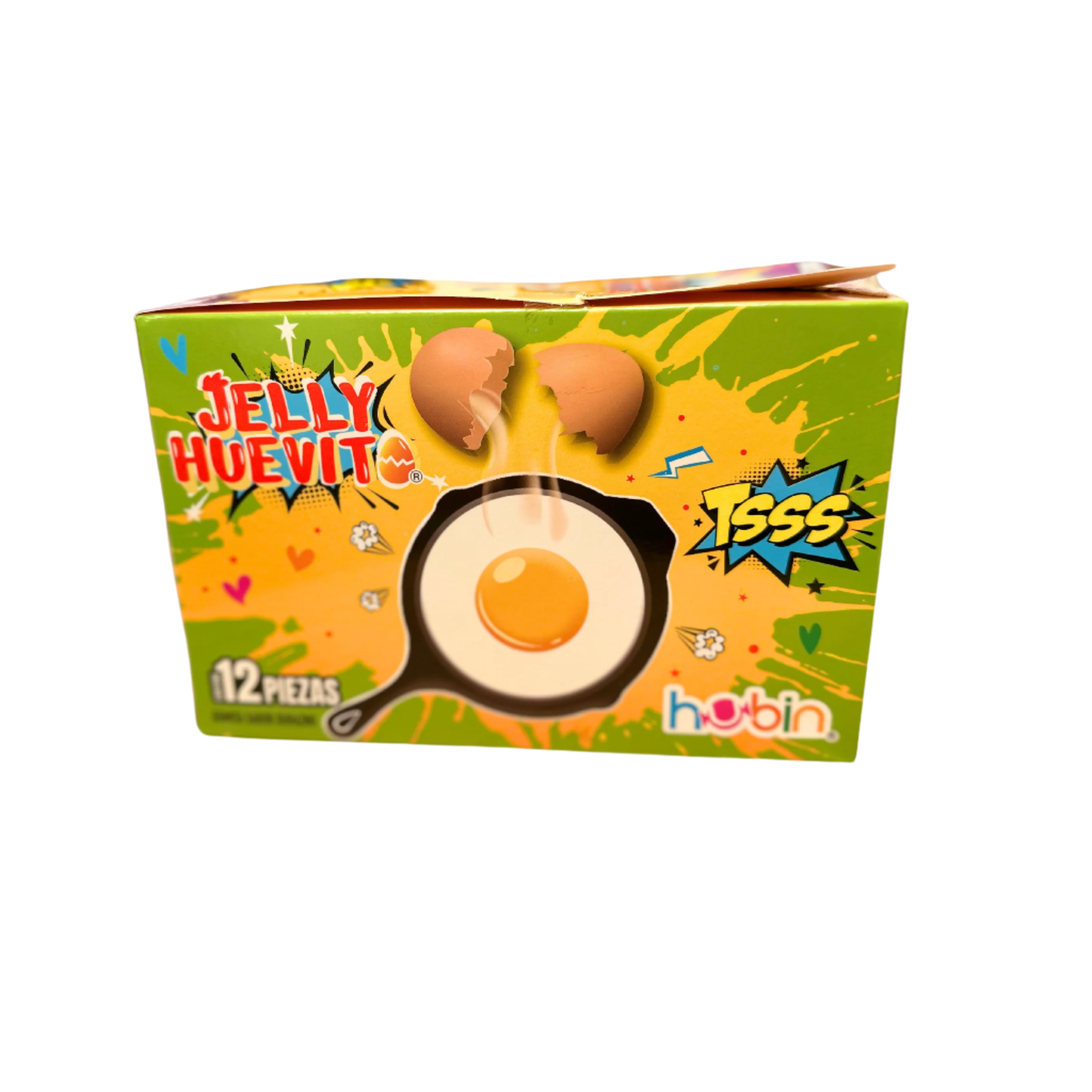 candy gummy egg 12 pieces