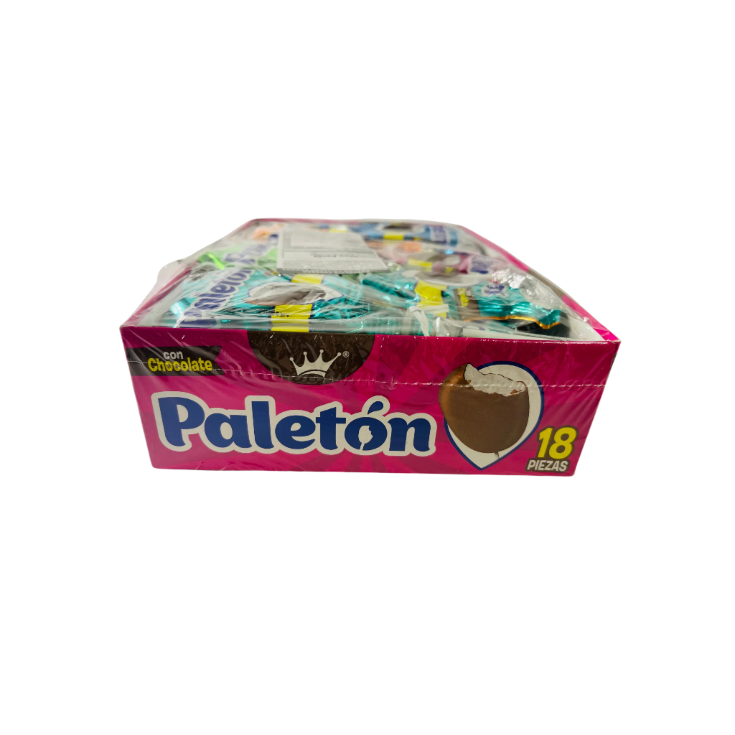 corona paleton chocolate marshmallow lollipop 