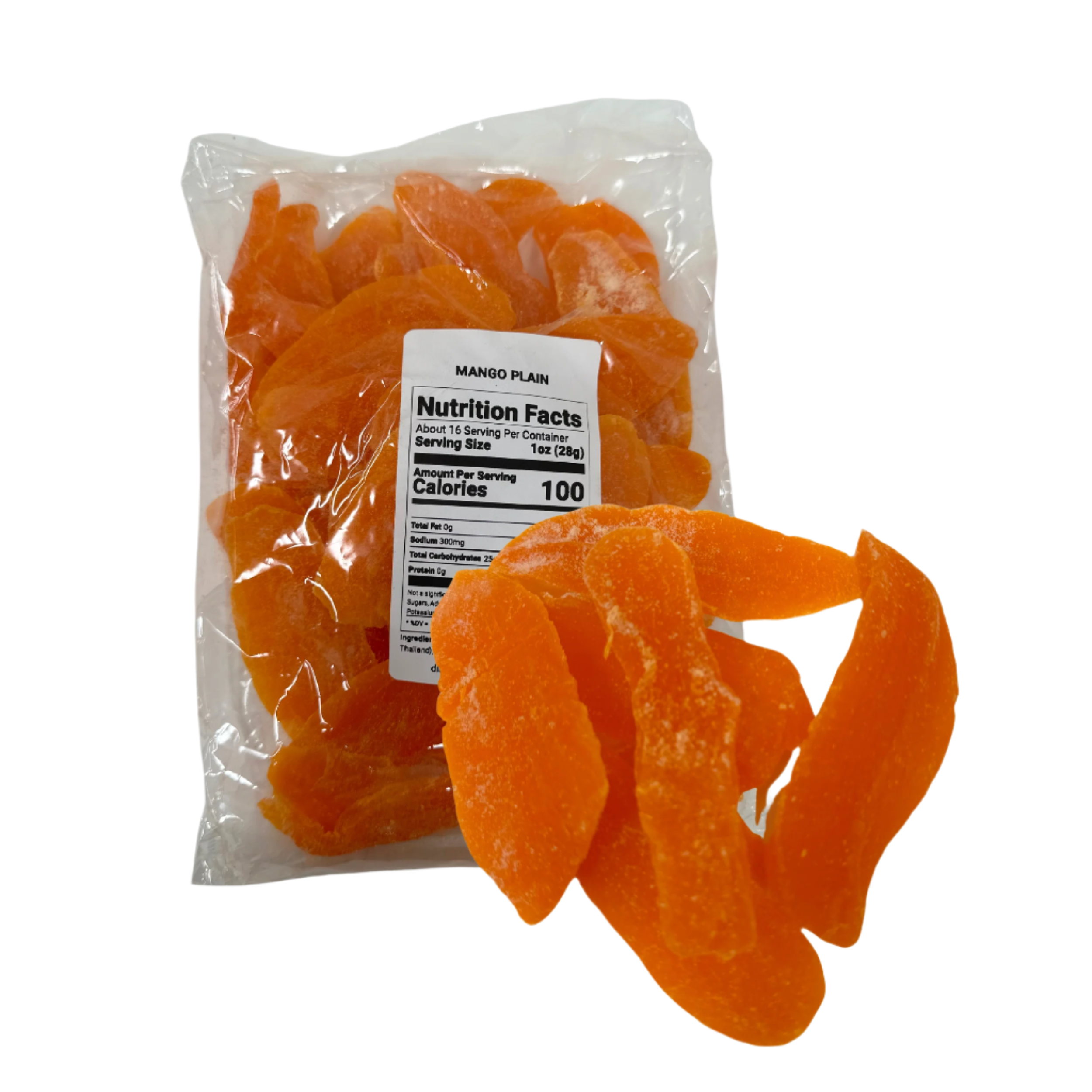 dried mango 1 pound bag