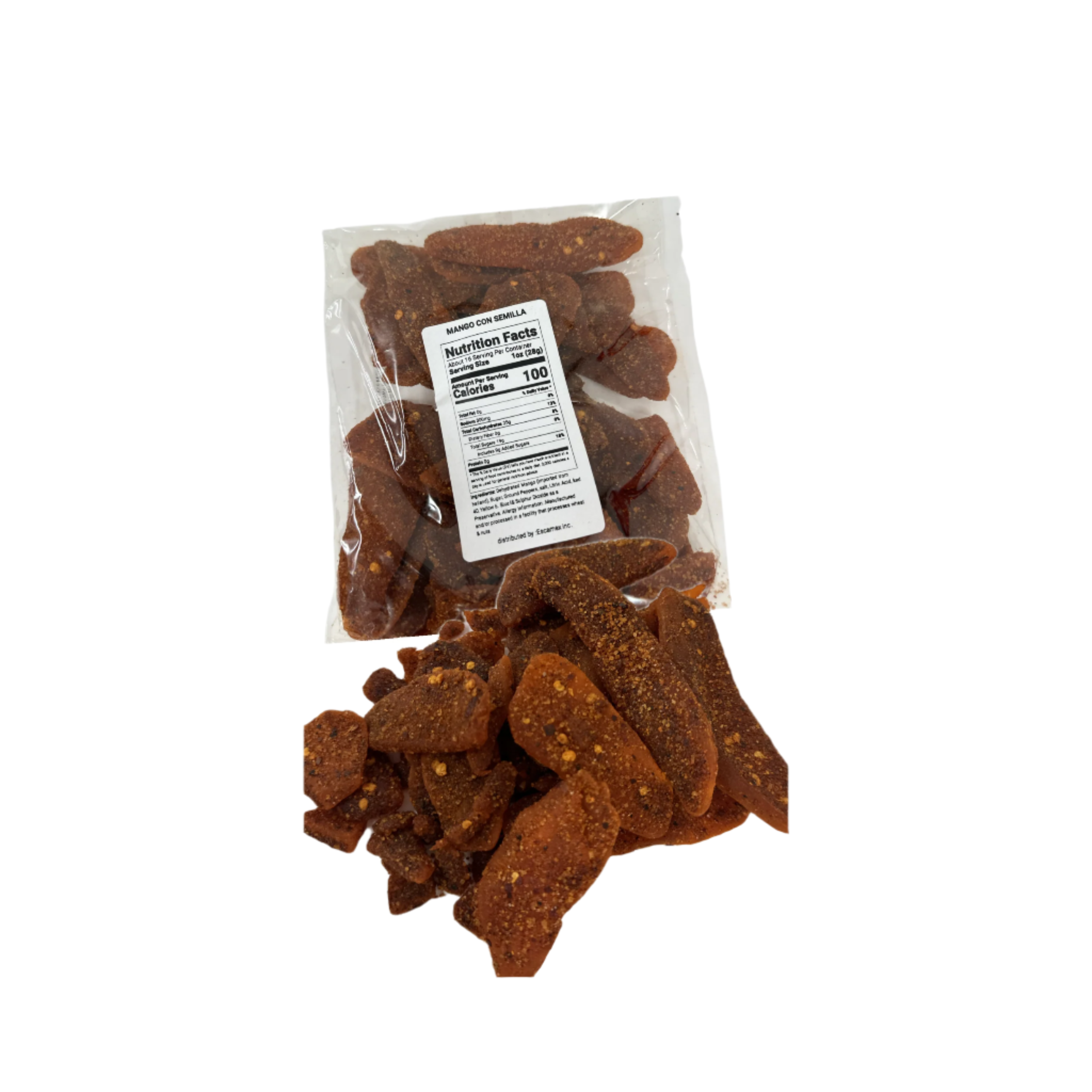 dried mango extra spicy 1 pound bag