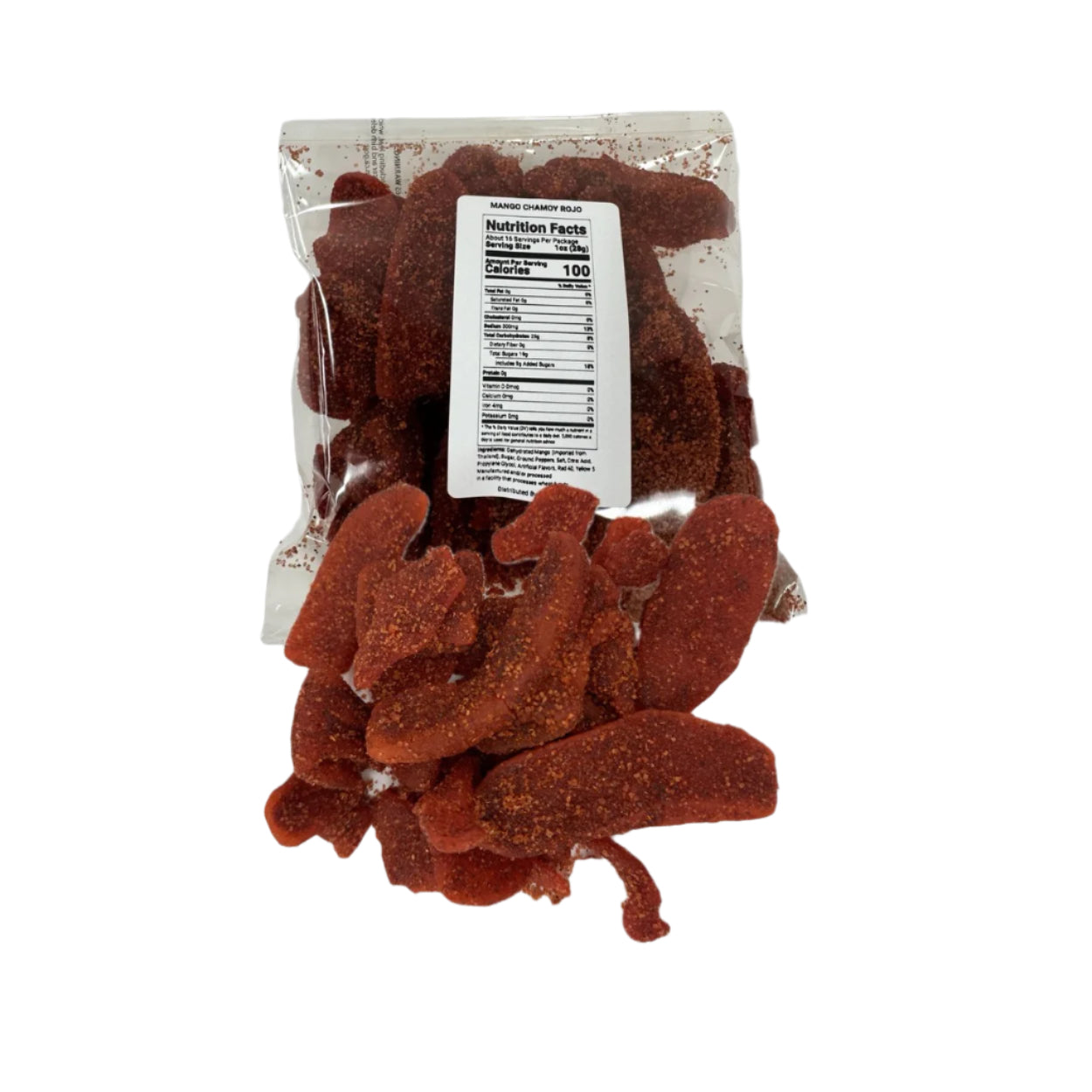 dried mango with chamoy seasoning 1 pound bag