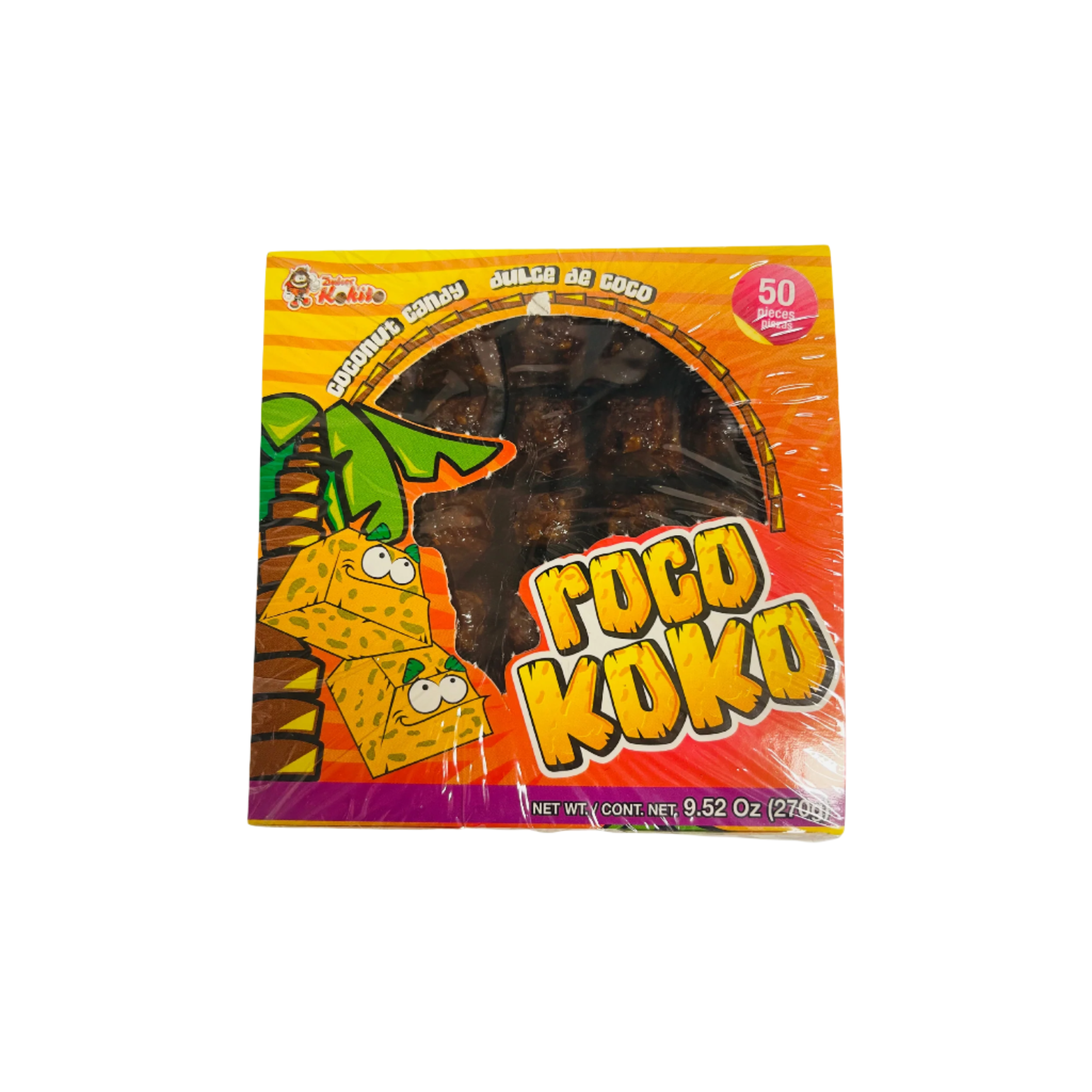 kokito roco koko coconut candy 50 pieces 