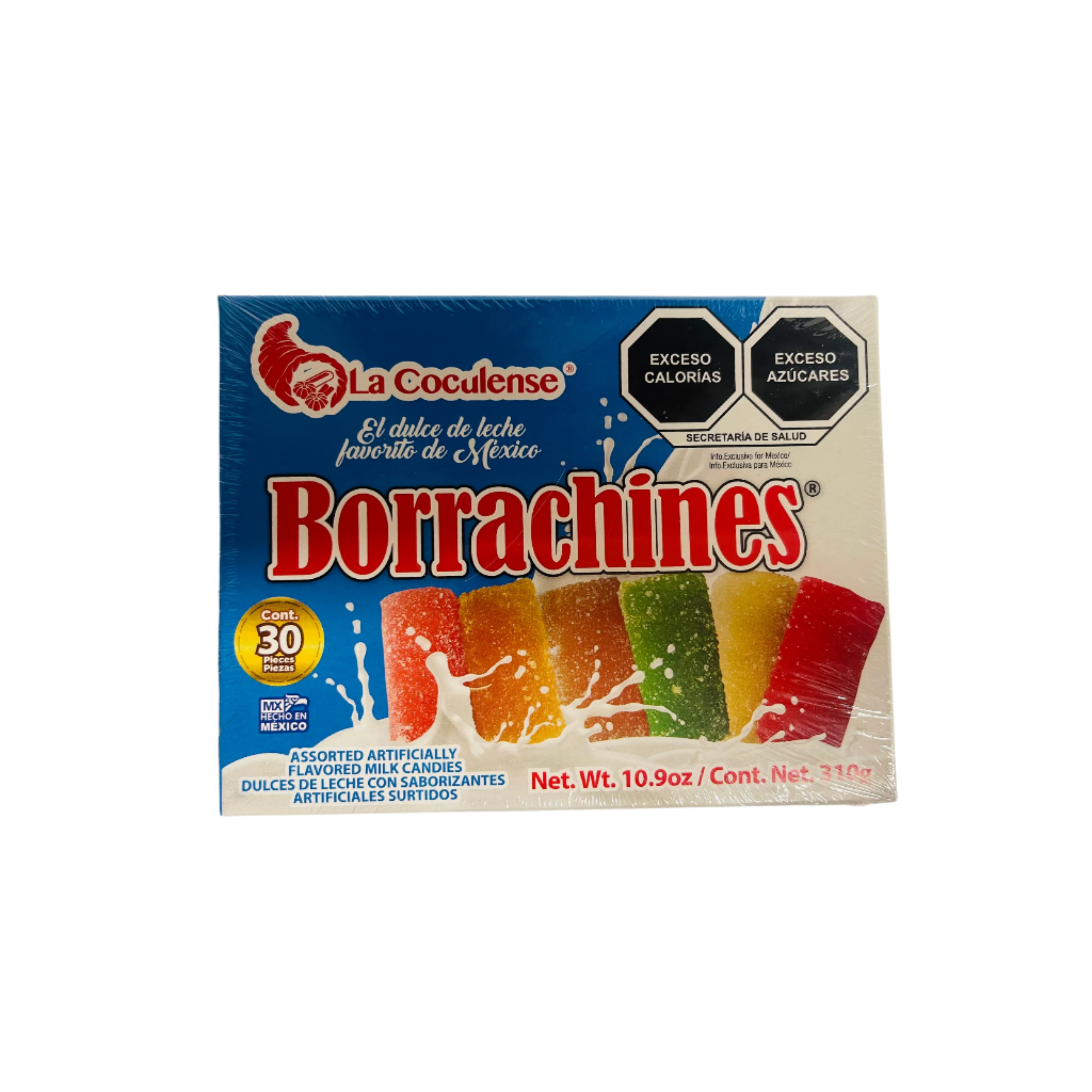 la coculense borrachines flavored milk candies