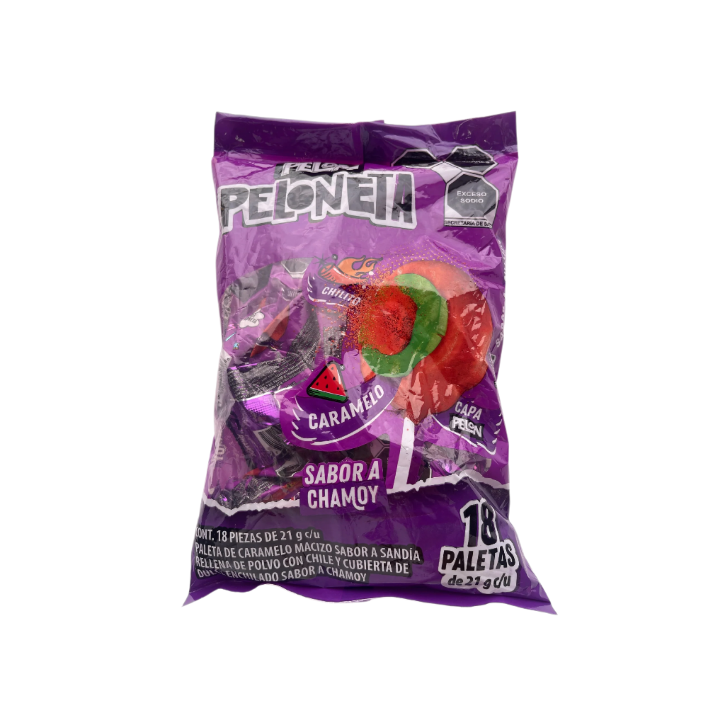 lorena pelon peloneta watermelon lollipop