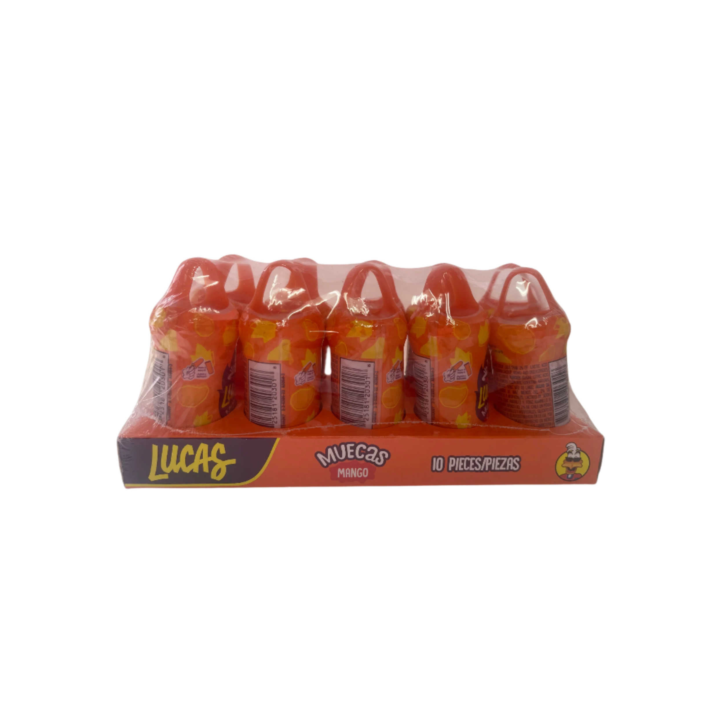 lucas muecas mango lollipop with powder dip