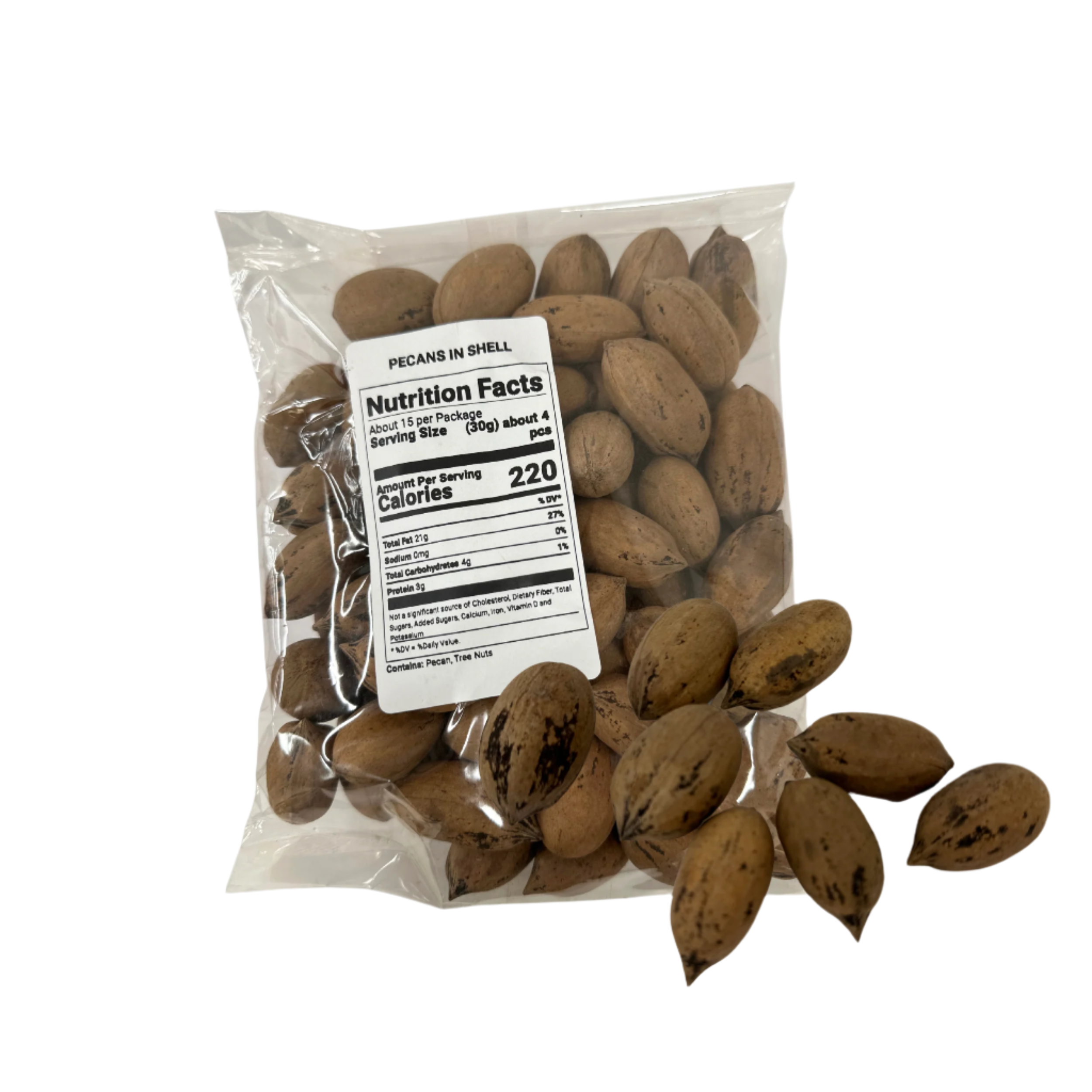 pecans in shell 1 pound bag