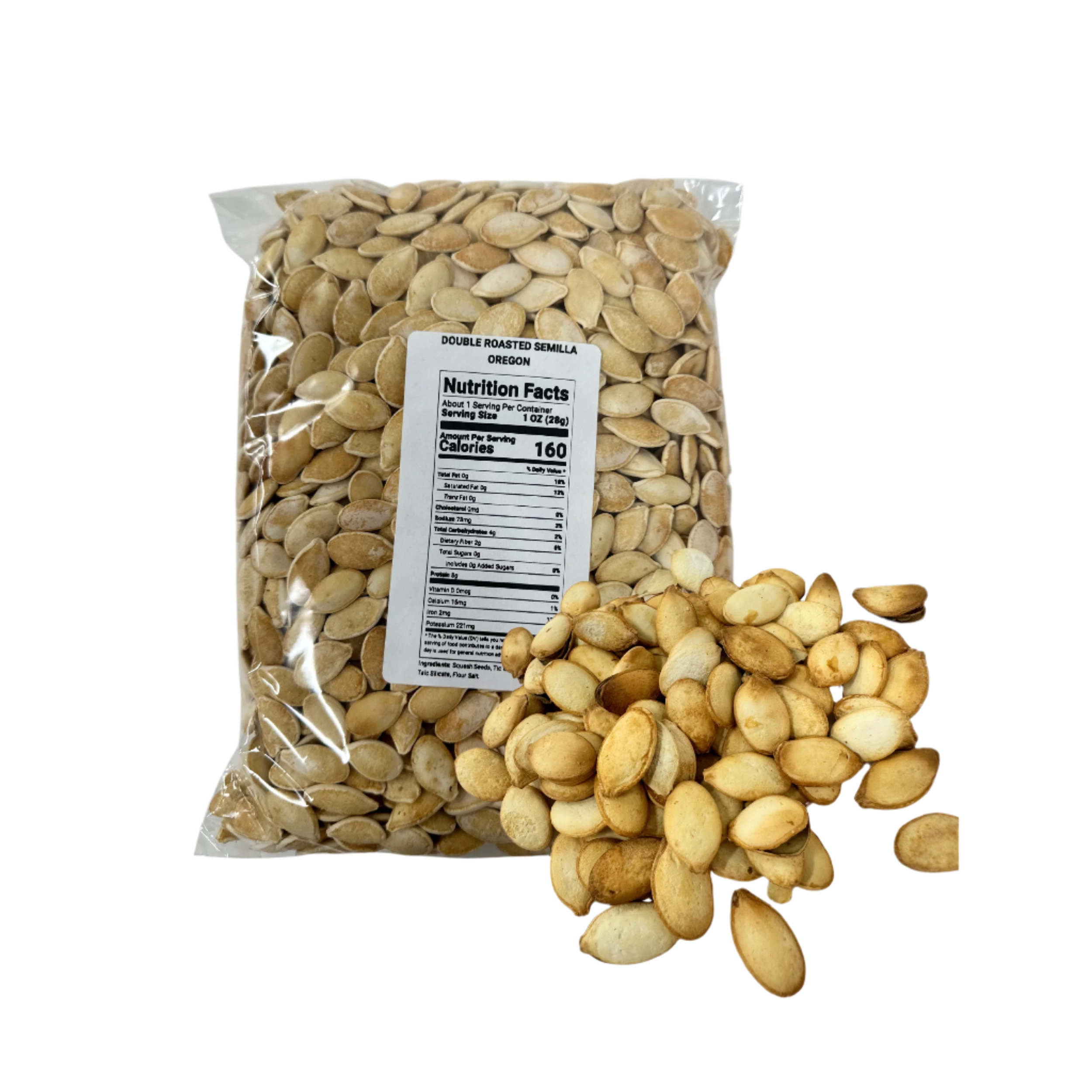 roasted squash seeds 1 pound bag