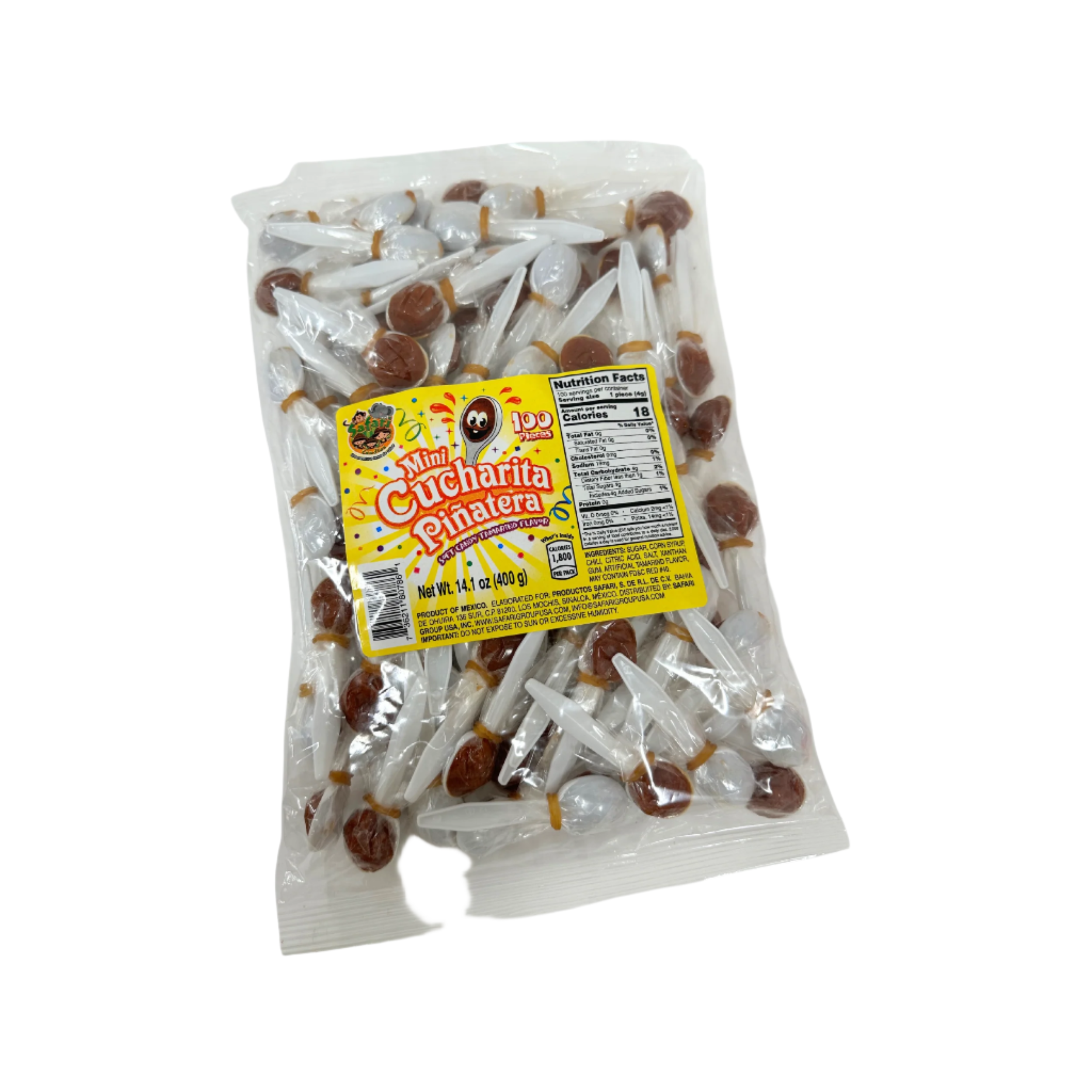 safari tamarind spoon candy 100 pieces