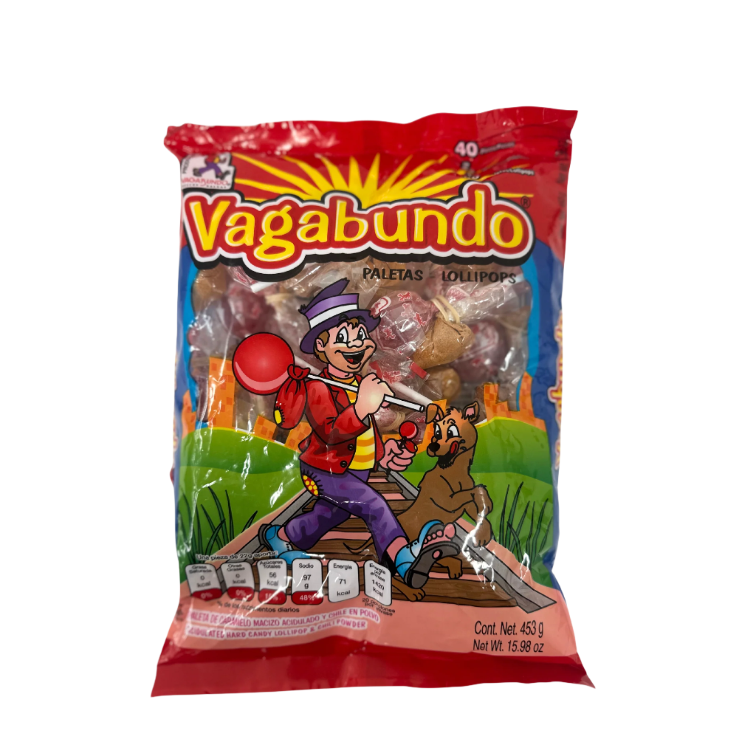 vero caramel lollipops 40 pieces