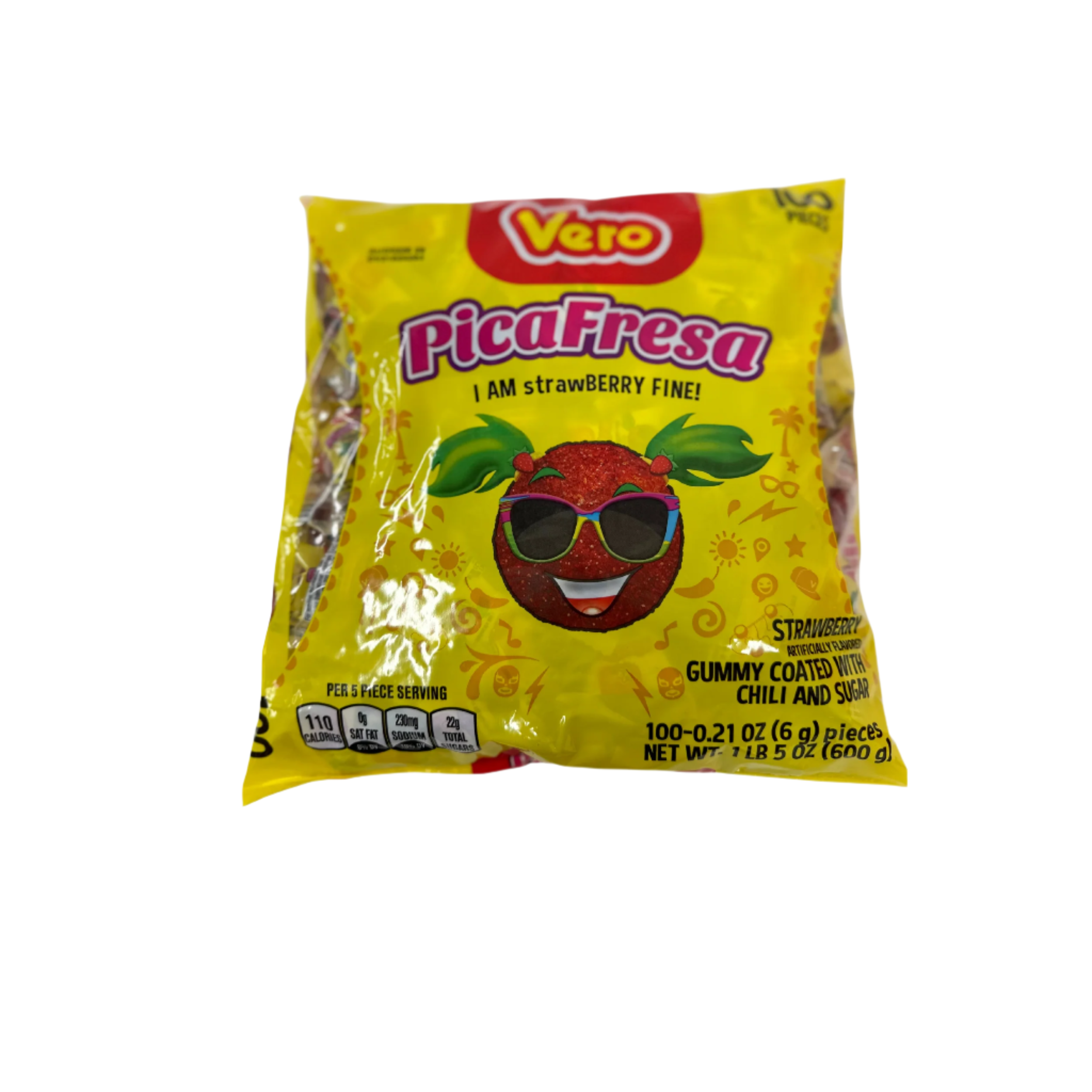 vero picafresa gummy 100 pieces